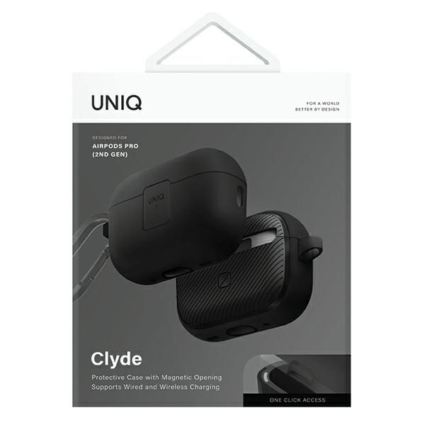 Uniq Clyde Lock Case AirPods Pro 2 - Blackeng