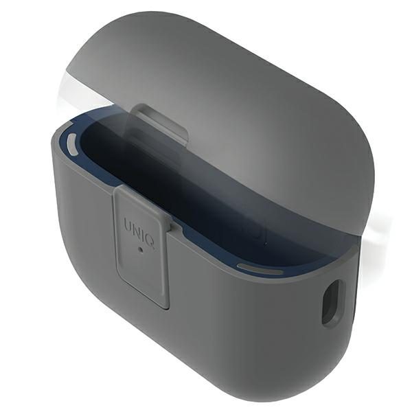 Uniq Clyde Lock Case AirPods Pro 2 - Gray-Blueeng