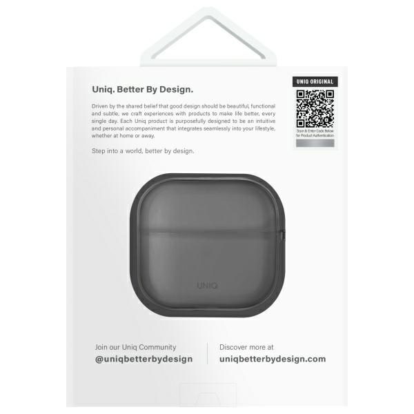 203709_3 Uniq Glase AirPods 4 Case - Semi-Transparenteng