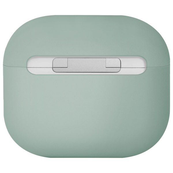203713_2 Uniq Lino Silicone AirPods 4 Case - Greeneng