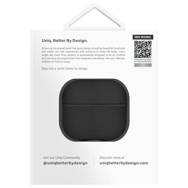 203716_4 Uniq Lyden DS AirPods 4 Case - Blackeng