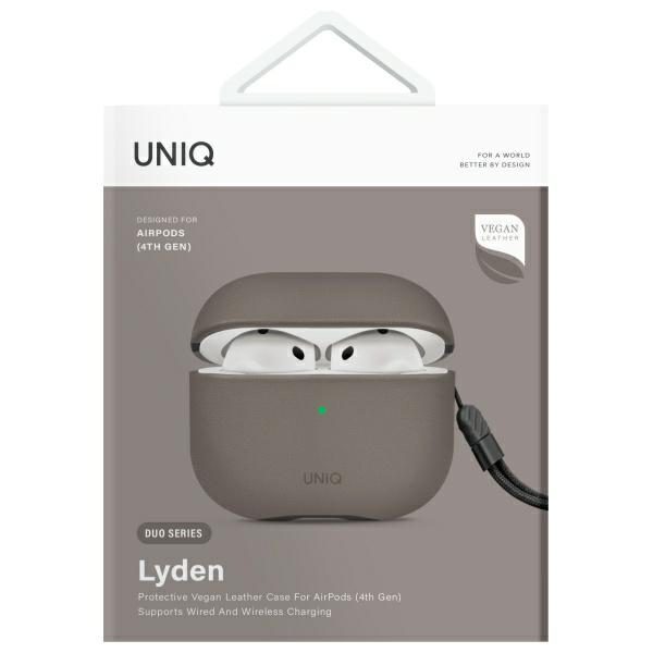 203717_3 Uniq Lyden DS AirPods 4 Case - Grayeng