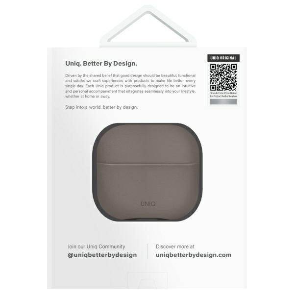 203717_4 Uniq Lyden DS AirPods 4 Case - Grayeng