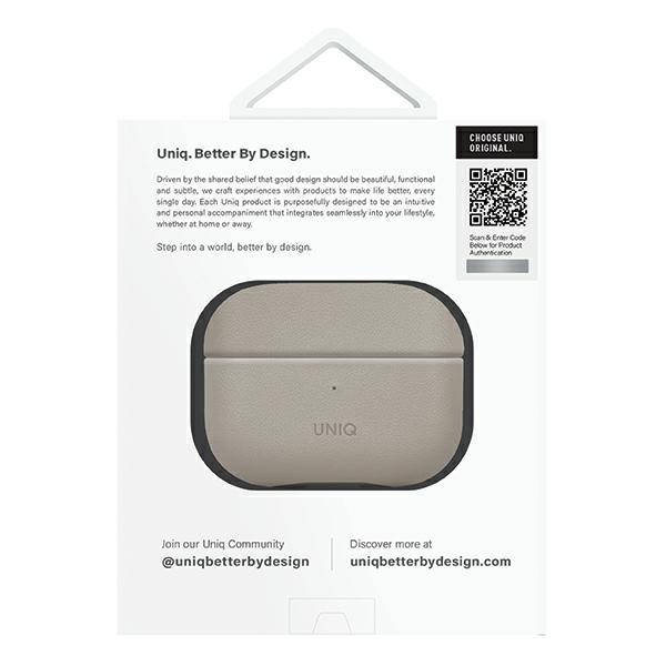 203718_6 Uniq Lyden DS AirPods Pro 2 Case - Beige-Greeneng