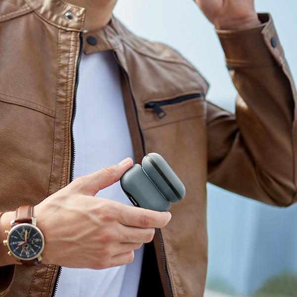 203719_4 Uniq Lyden DS AirPods Pro 2 Case - Blue and Blackeng