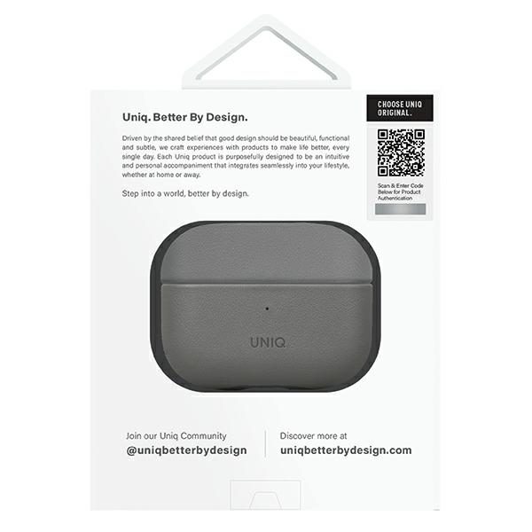 203720_6 Uniq Lyden DS AirPods Pro 2 Case - Gray/Blackeng