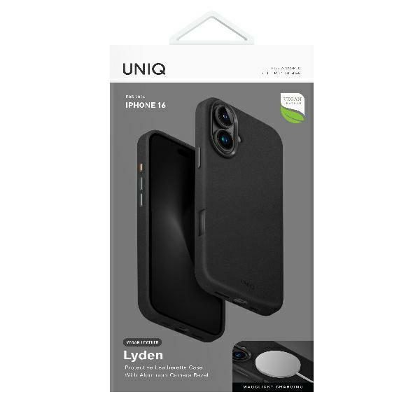 203722_6 Uniq Lyden Magclick Charging Case for iPhone 16 - Blackeng