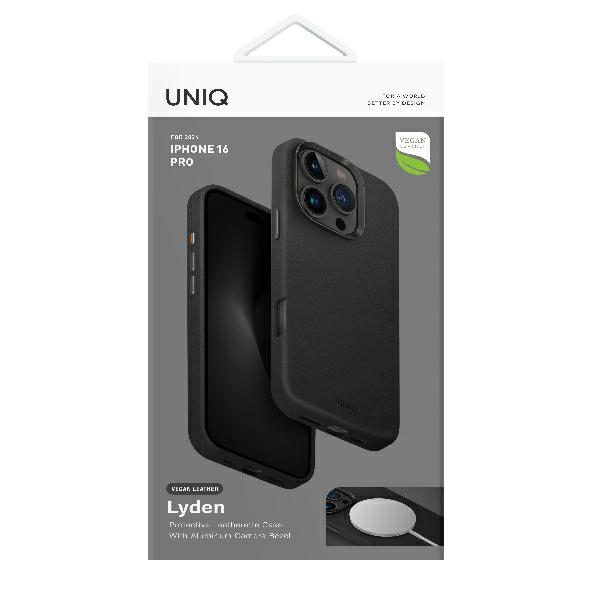 203724_6 Uniq Lyden Magclick Charging Case for iPhone 16 Pro - Blackeng