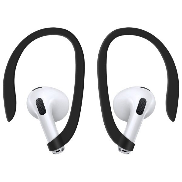 203726_6 Uniq Nexo AirPods 4 + Ear Hooks Silicone case - blackeng
