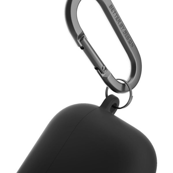 203726_7 Uniq Nexo AirPods 4 + Ear Hooks Silicone case - blackeng