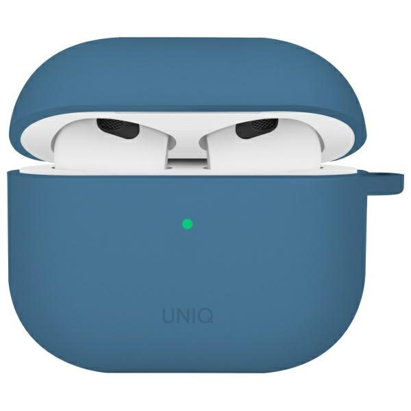 203727_1 Uniq Nexo AirPods 4 + Ear Hooks Silicone case - blueeng