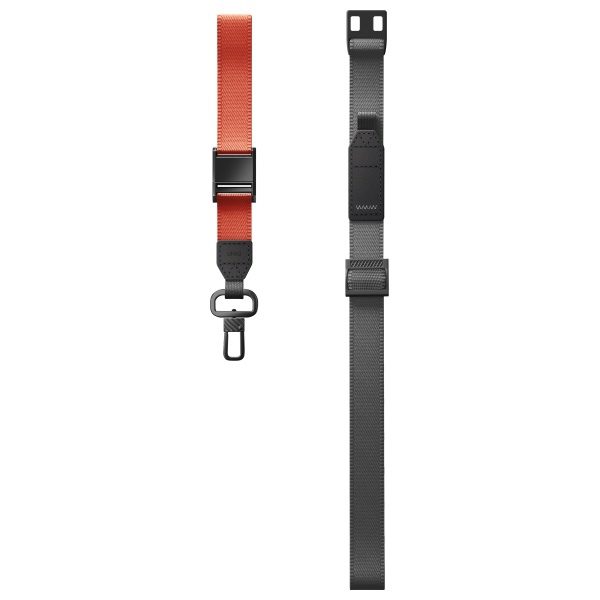 203733_2 Uniq Vista 2-in-1 phone lanyard - black and orangeeng