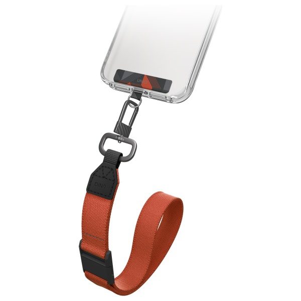 203733_3 Uniq Vista 2-in-1 phone lanyard - black and orangeeng