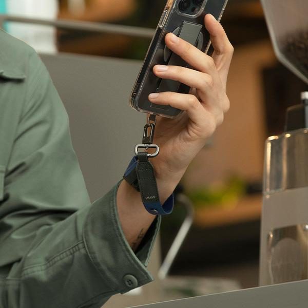 203737_3 Uniq Vista 2-in-1 phone lanyard - beigeeng