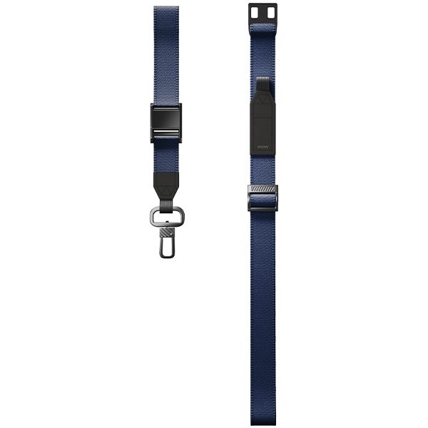 Uniq Vista 2-in-1 phone lanyard - navy blueeng