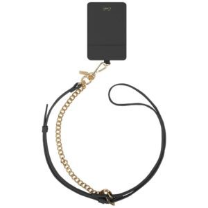 Uniq Coehl Caryne 3-in-1 Phone Lanyard with Card Wallet - Blackeng