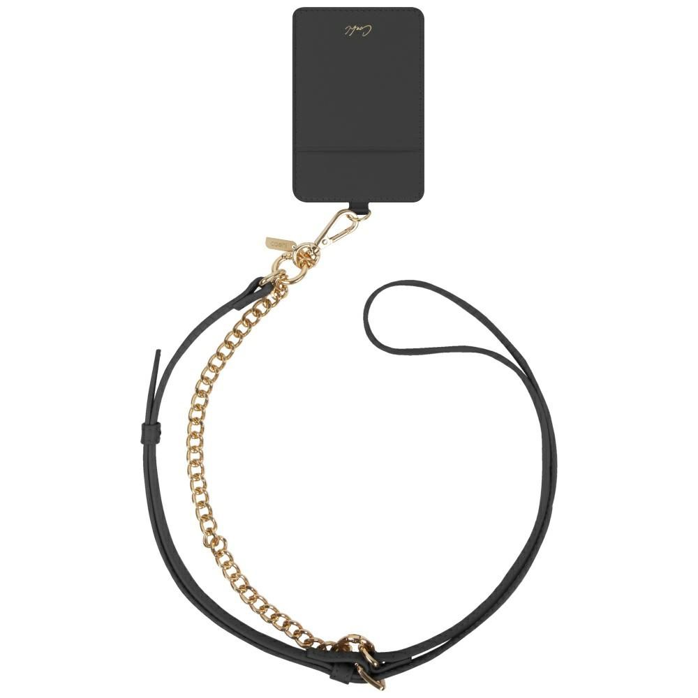 Uniq Coehl Caryne 3-in-1 Phone Lanyard with Card Wallet - Blackeng