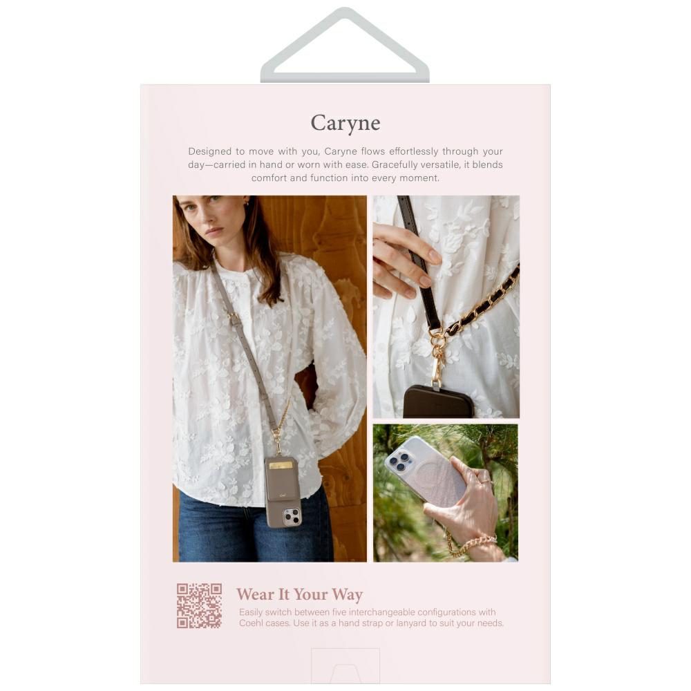 Uniq Coehl Caryne 3-in-1 Phone Lanyard with Card Wallet - Grayeng