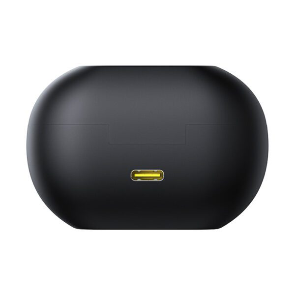 Baseus Bass 15 Clip OWS Wireless Headphones with Baseus Simple USB-C 3A 30cm Cable - Blackeng