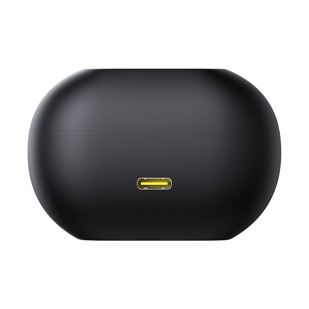 Baseus Bass 15 Clip OWS Wireless Headphones with Baseus Simple USB-C 3A 30cm Cable - Blackeng