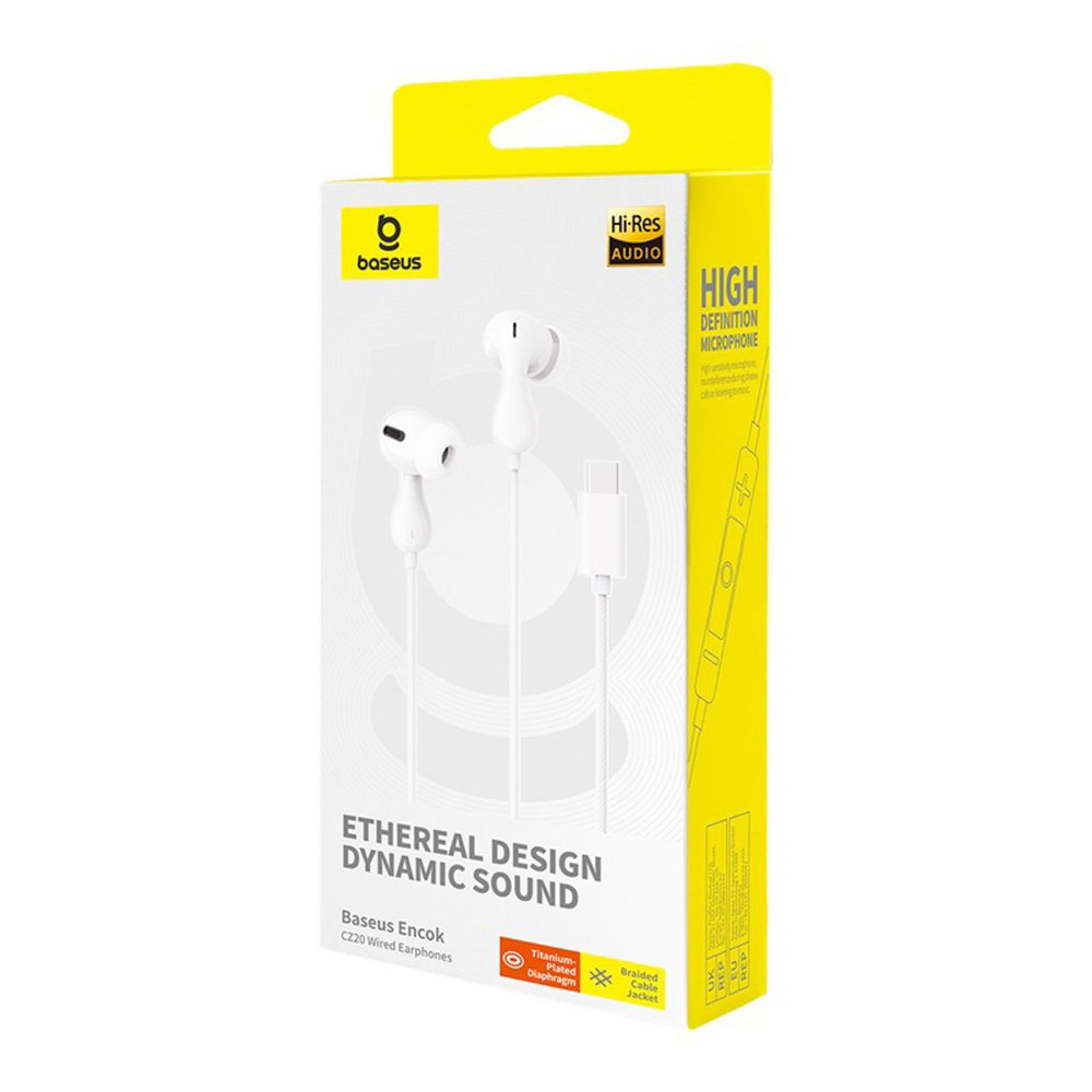 203753_6 Baseus Encok CZ20 In-Ear Wired USB-C Headphones - Whiteeng