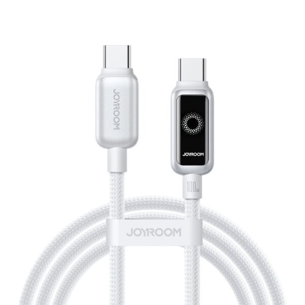 203868_1 Joyroom S-A55 StarFlight 100W USB-C - USB-C Cable 1.2m - Whiteeng