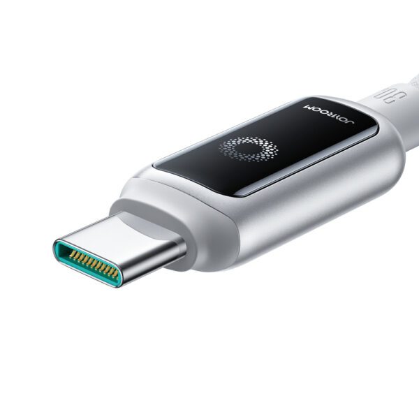 203868_2 Joyroom S-A55 StarFlight 100W USB-C - USB-C Cable 1.2m - Whiteeng