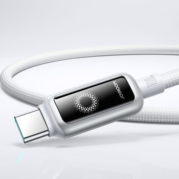 203868_6 Joyroom S-A55 StarFlight 100W USB-C - USB-C Cable 1.2m - Whiteeng