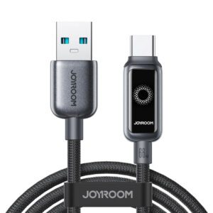 Joyroom S-A55 StarFlight 66W USB-A - USB-C cable 1.2m - blackeng