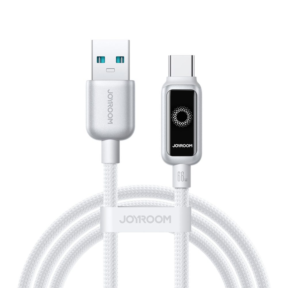 203870_1 Joyroom S-A55 StarFlight 66W USB-A - USB-C Cable 1.2m - Whiteeng