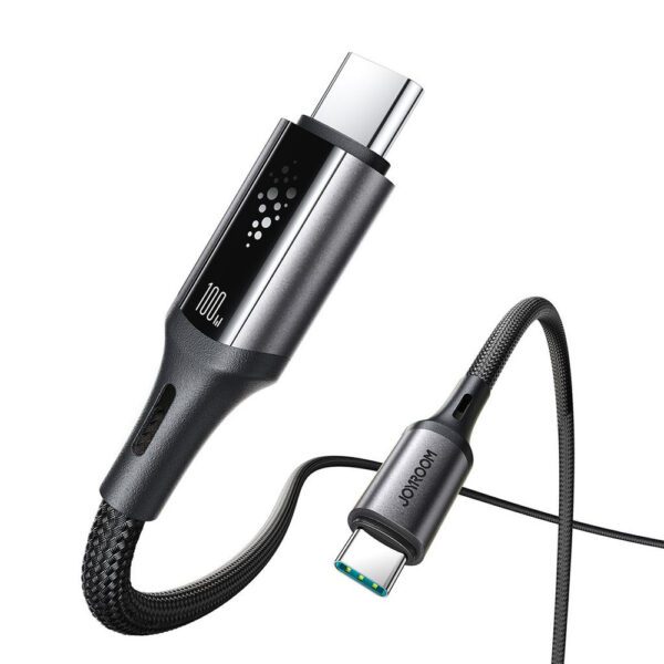 Kabel Joyroom S-A60 StarTalk 100W USB-C - USB-C 1,2m - czarnypol