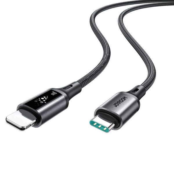 Kabel Joyroom S-A60 StarTalk 30W USB-C- Lightning 1,2m - czarnypol