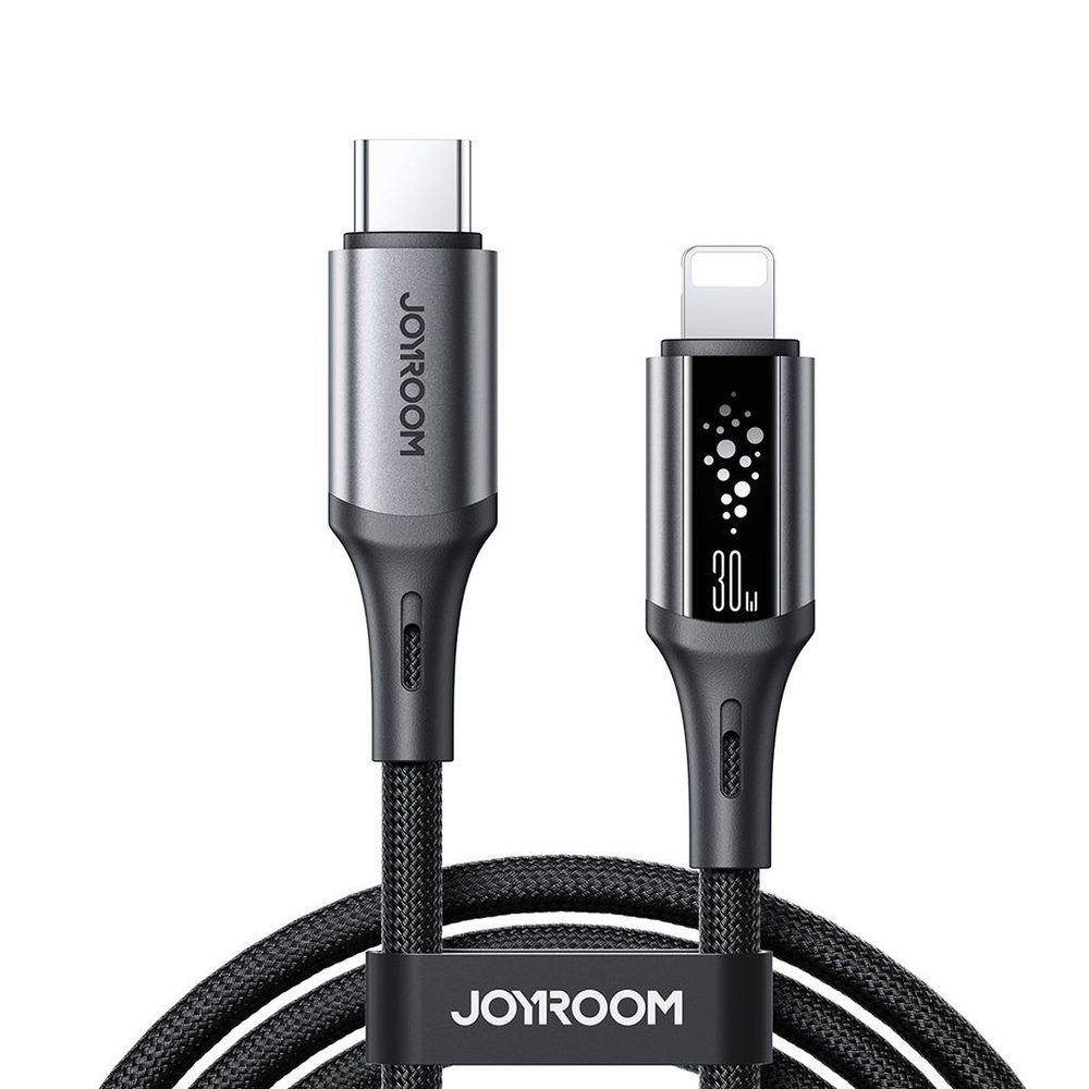 Kabel Joyroom S-A60 StarTalk 30W USB-C- Lightning 1,2m - czarnypol