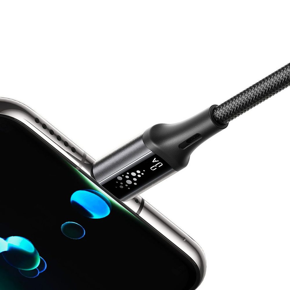 Kabel Joyroom S-A60 StarTalk 3A USB-A - USB-C 1,2m - czarnypol