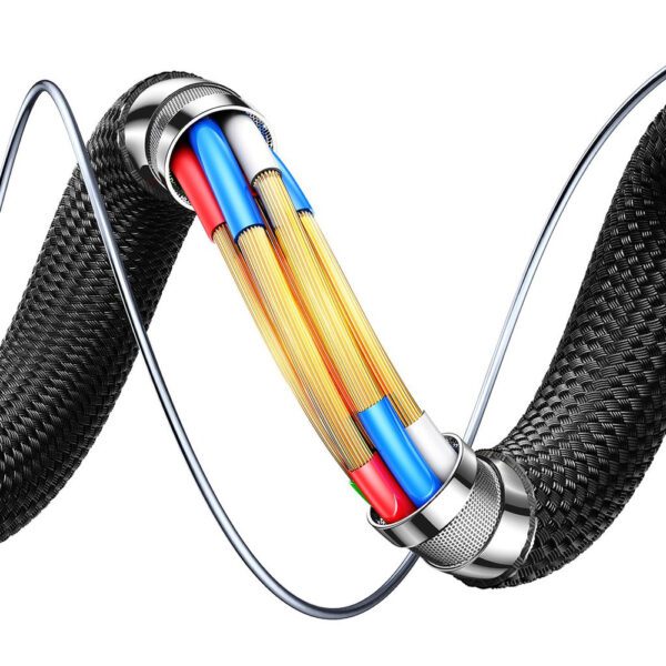 Kabel Joyroom S-A60 StarTalk 3A USB-A - Lightning 1,2m - czarnypol