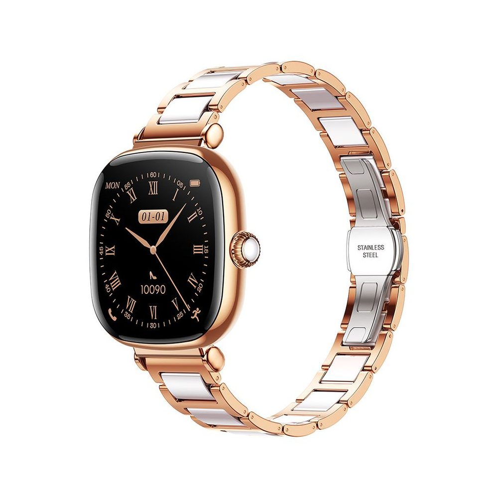 Smartwatch Joyroom Starlight JR-FS1 z możliwością odbierania połączeń - złotypol