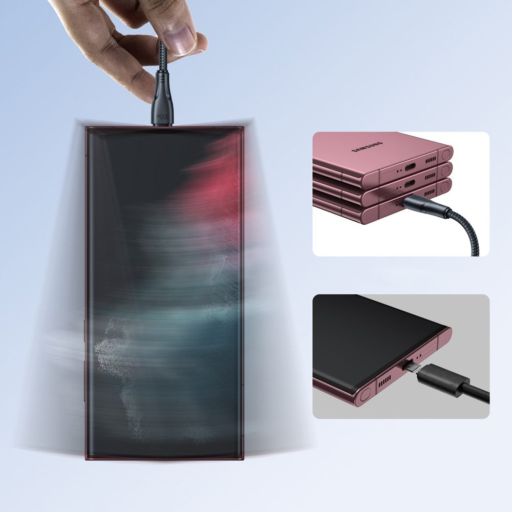 203896_5 Joyroom S-A11 Surpass cable 60W USB-C - USB-C 0.25m - blackeng