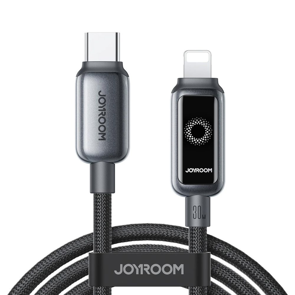 Joyroom S-A55 StarFlight 30W USB-C - Lightning cable 1.2m - blackeng