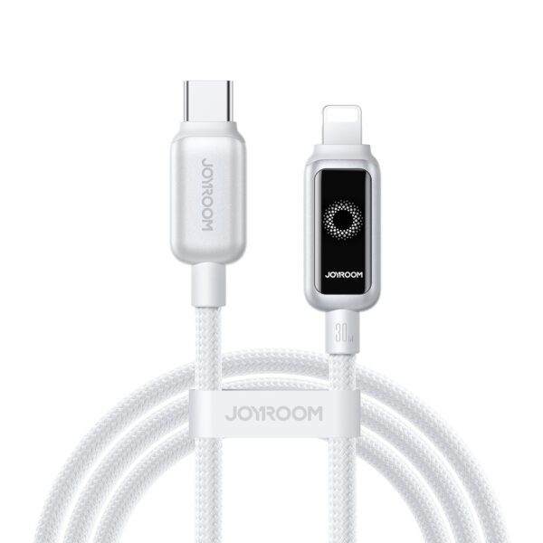 203898_1 Joyroom S-A55 StarFlight 30W USB-C - Lightning cable 1.2m - whiteeng