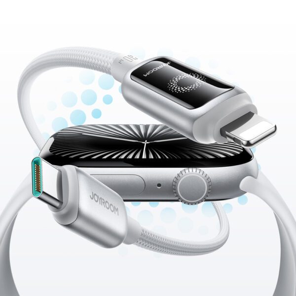 203898_5 Joyroom S-A55 StarFlight 30W USB-C - Lightning cable 1.2m - whiteeng