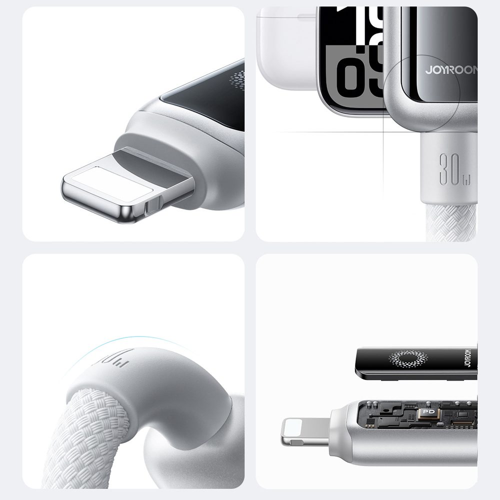 203898_8 Joyroom S-A55 StarFlight 30W USB-C - Lightning cable 1.2m - whiteeng