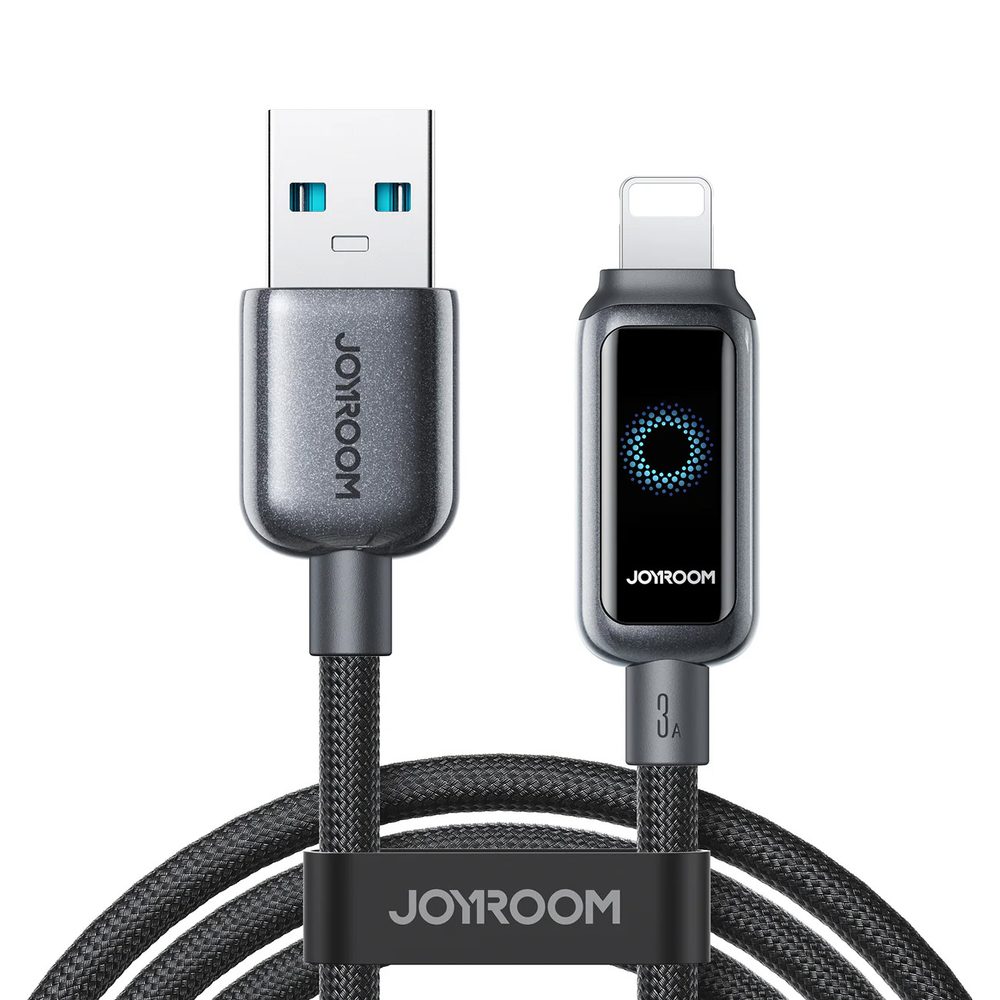 Joyroom S-A55 StarFlight 3A USB-A - Lightning cable 1.2m - blackeng