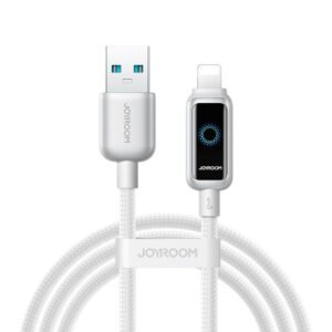 Joyroom S-A55 StarFlight 3A USB-A - Lightning cable 1.2m - whiteeng