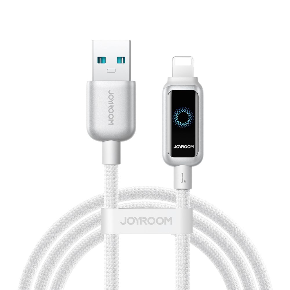 Joyroom S-A55 StarFlight 3A USB-A - Lightning cable 1.2m - whiteeng