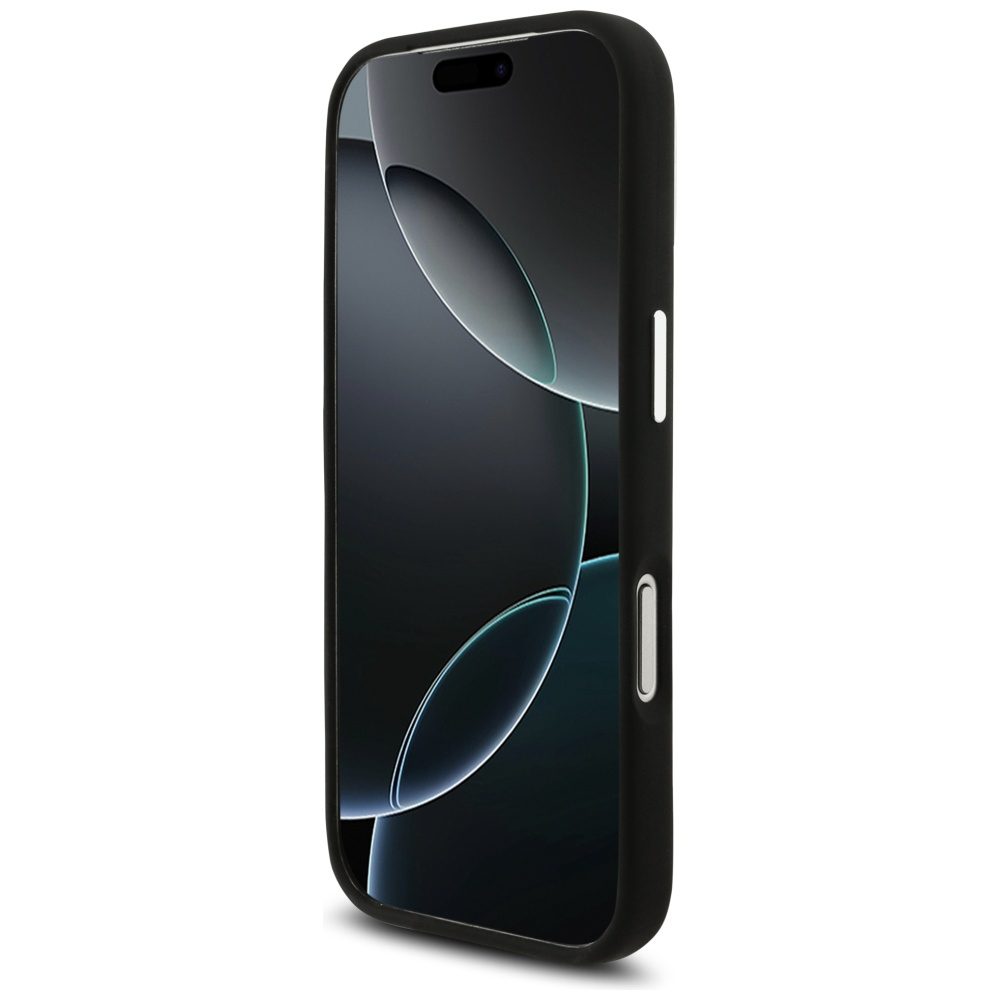 AMG Silicone Oversize Rhombs MagSafe Case for iPhone 17 Pro - Blackeng