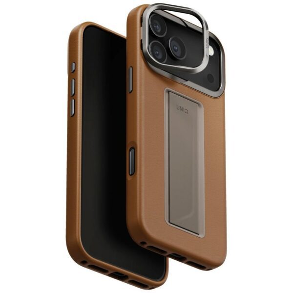 203921_1 Uniq Heldro Pro Magclick Charging Case for iPhone 17 Pro Max - Browneng