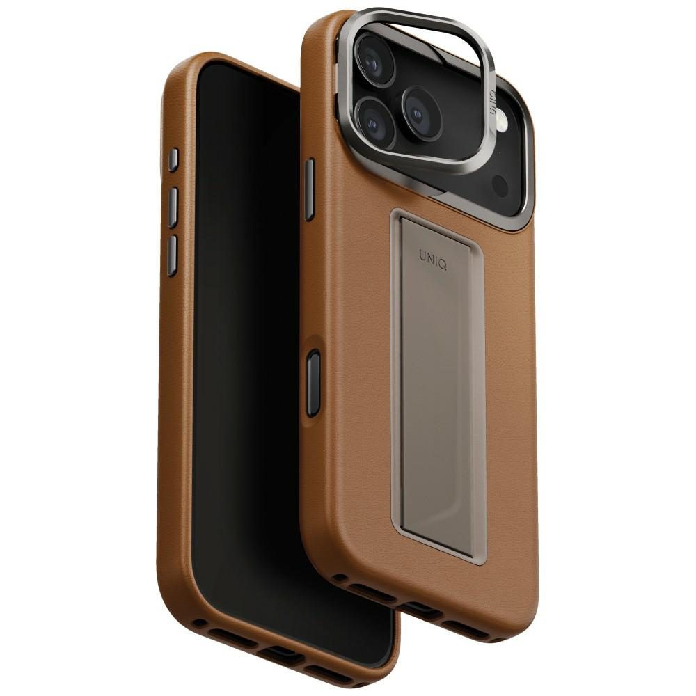 203921_1 Uniq Heldro Pro Magclick Charging Case for iPhone 17 Pro Max - Browneng