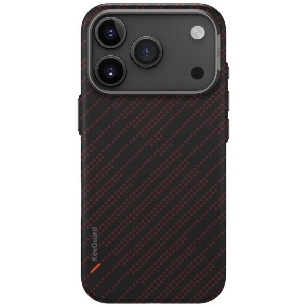 203924_2 Uniq Keva EDGE Magclick Charging Case for iPhone 17 Pro - Orangeeng