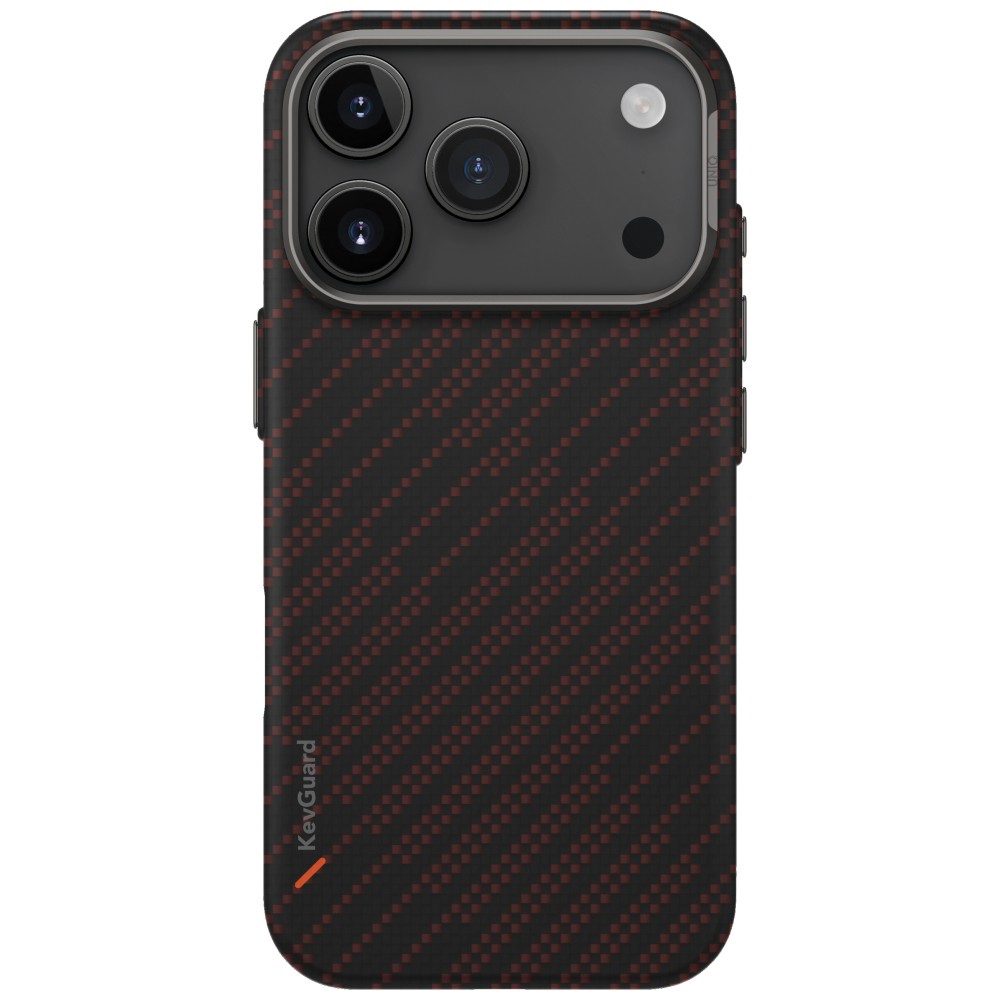 203924_2 Uniq Keva EDGE Magclick Charging Case for iPhone 17 Pro - Orangeeng