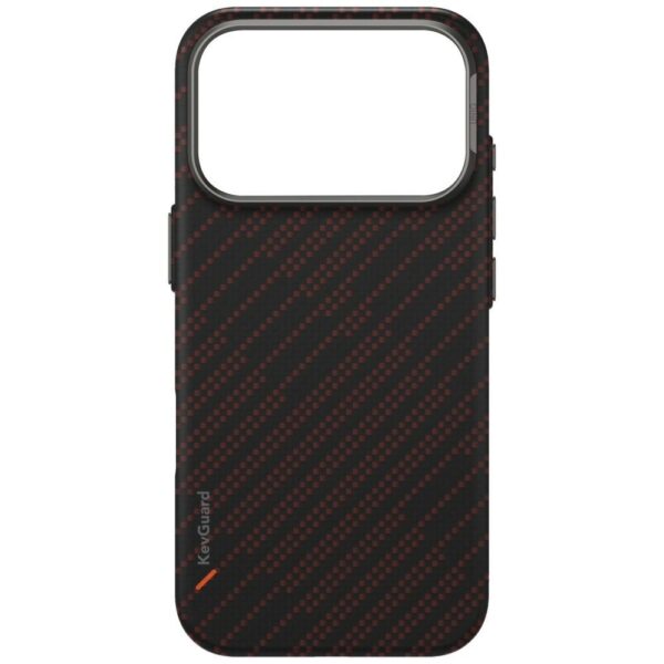 203924_5 Uniq Keva EDGE Magclick Charging Case for iPhone 17 Pro - Orangeeng